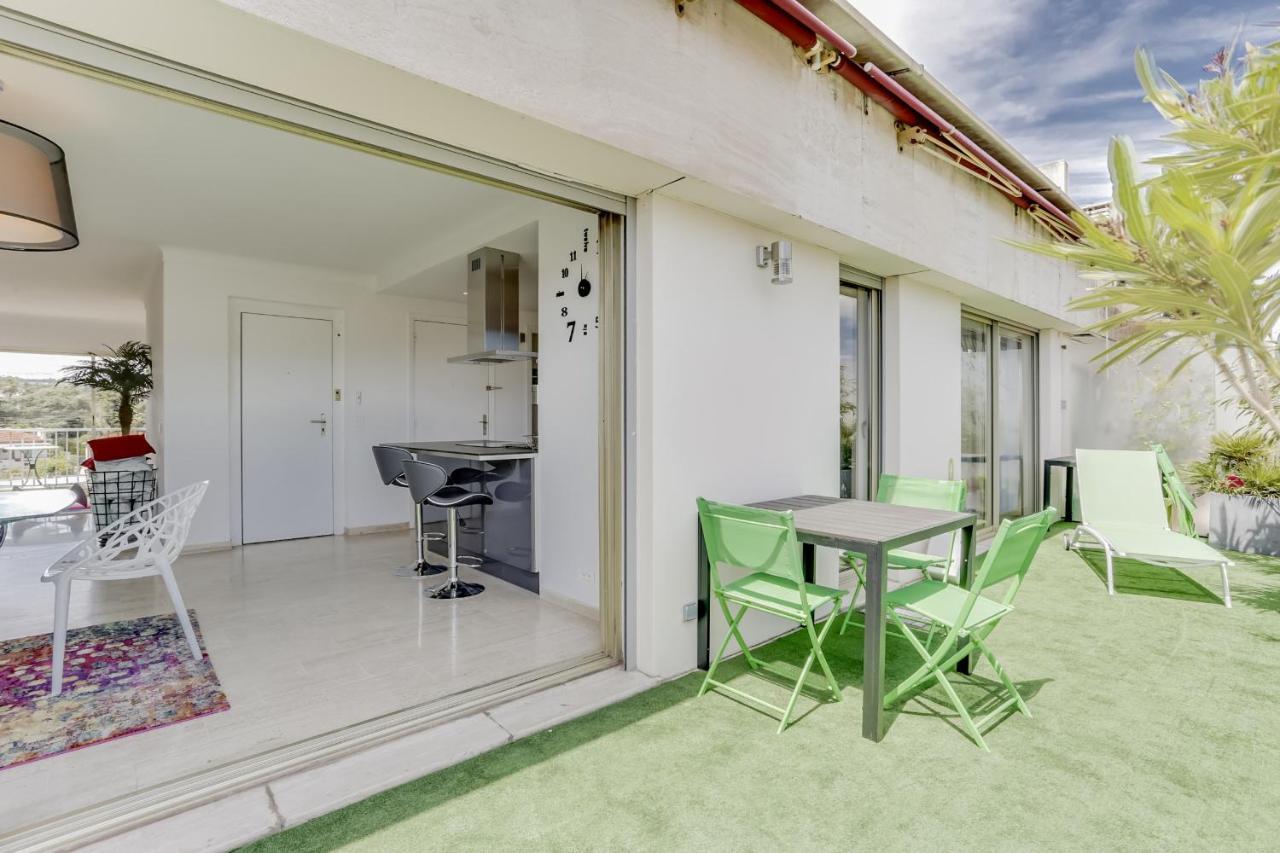 Immogroom - Apartment With Terrace - Ac - Parking Cannes Exteriér fotografie