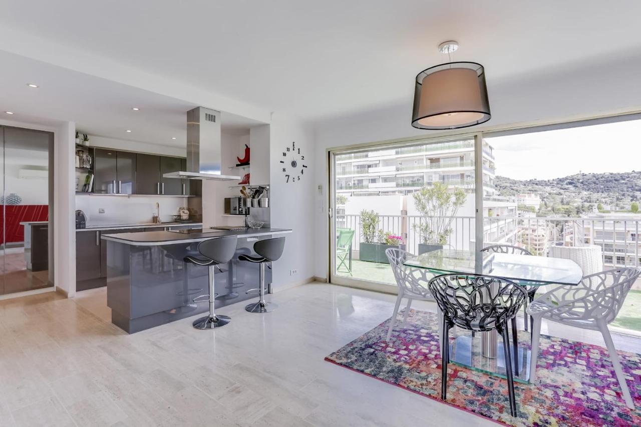 Immogroom - Apartment With Terrace - Ac - Parking Cannes Exteriér fotografie